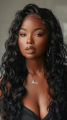 chica jovencita negra caliente al teléfono